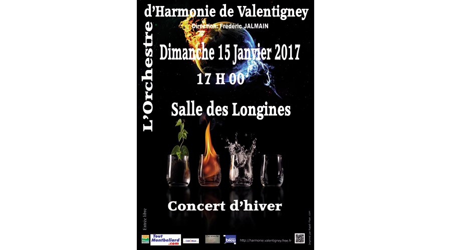 Concert d'hiver 2017 de l'Harmonie de Valentigney - ToutMontbeliard.com
