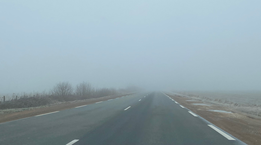 route-brouillard